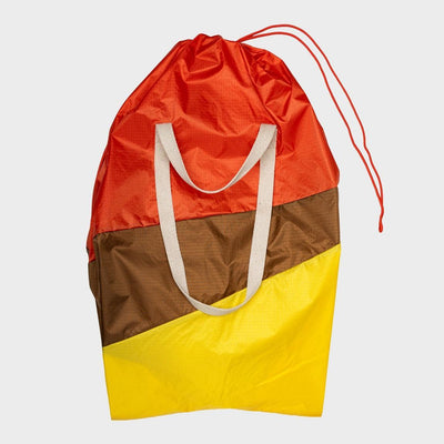 Susan Bijl The New Trash Bag Anni & Hazel & Tv Yellow Large
