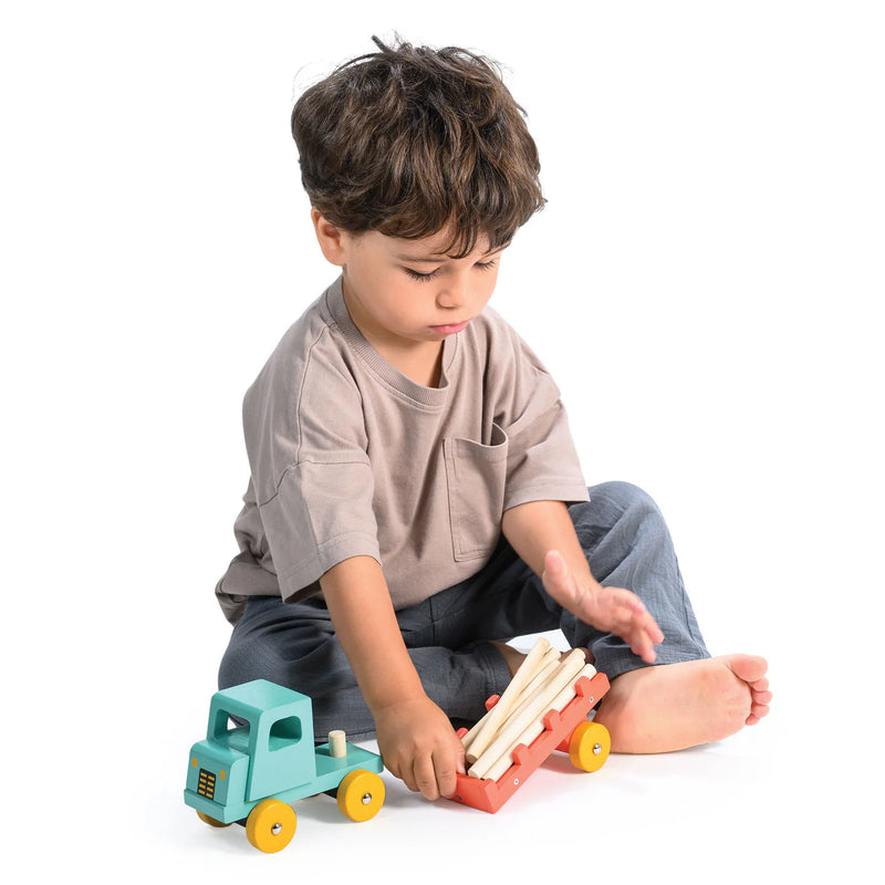 Mentari Teal Timber Truck