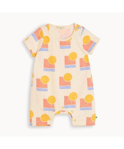 The Bonnie Mob Skiff Shorty Playsuit Sunset