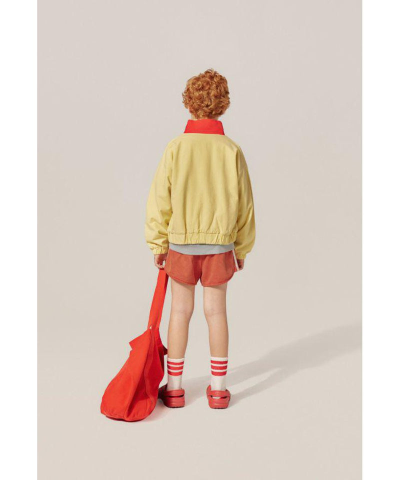 The Campamento Red Sporty Kids Shorts