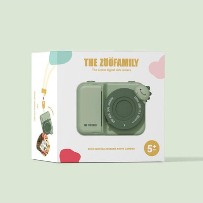 The Zoofamily camera Print Dino Green