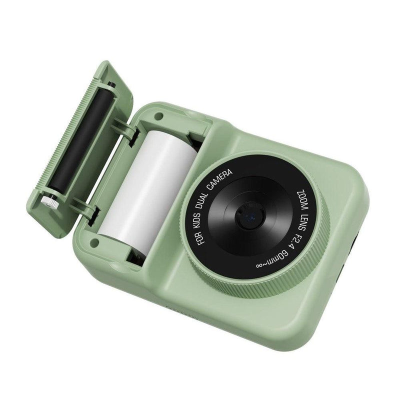 The Zoofamily camera Print Dino Green