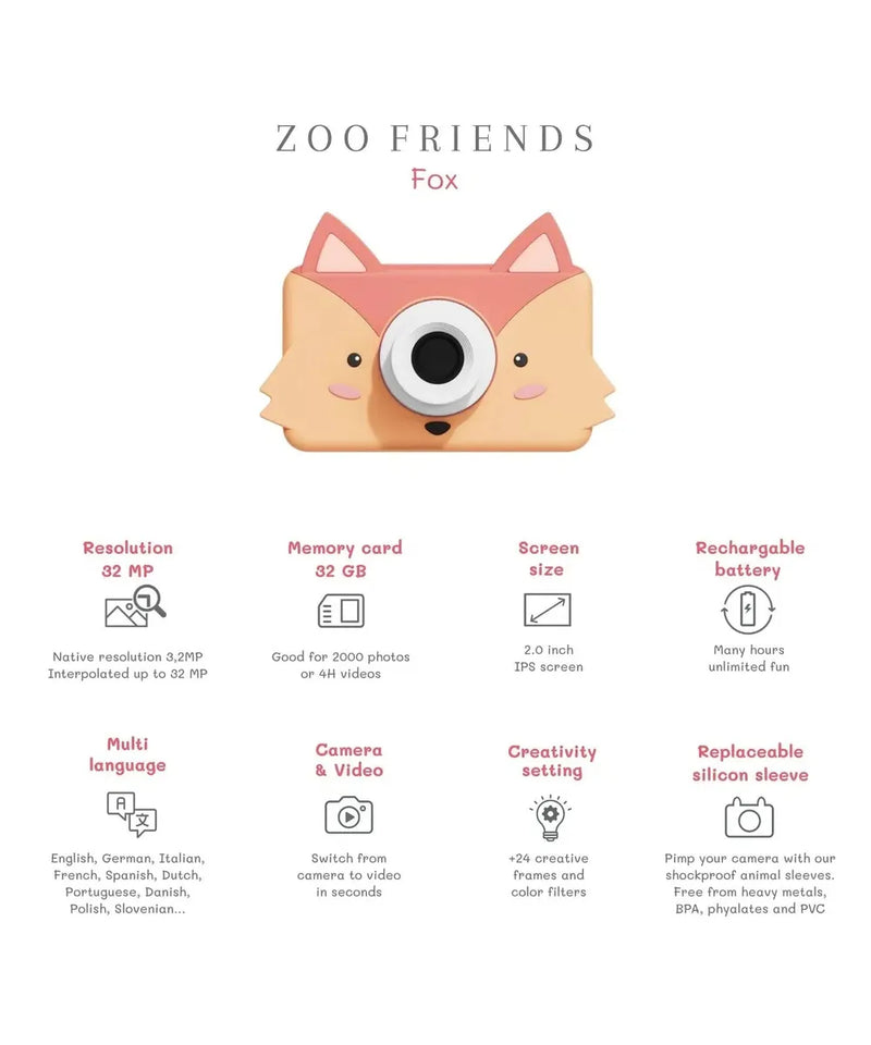 The Zoofamily Friends Fox