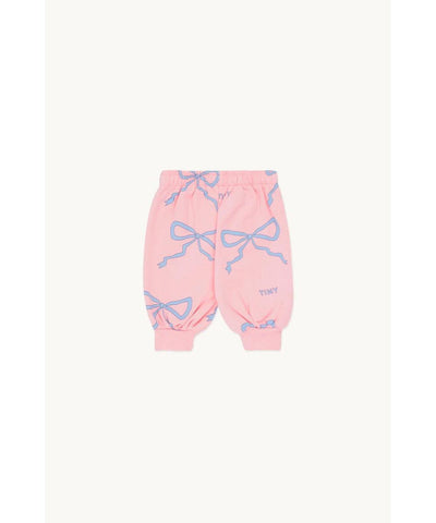 Tiny Cottons Baby Bows Sweatpant Peach