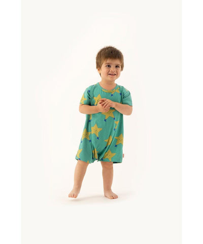 Tiny Cottons Baby Dancing Star One-Piece Emerald