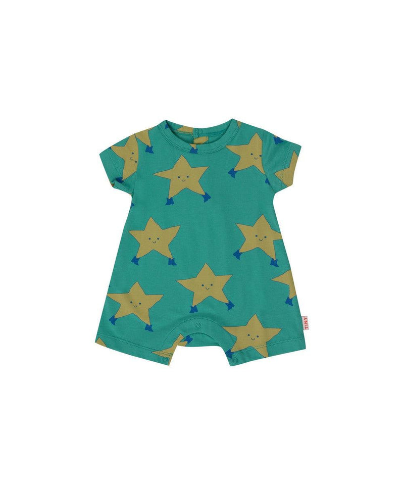 Tiny Cottons Baby Dancing Star One-Piece Emerald