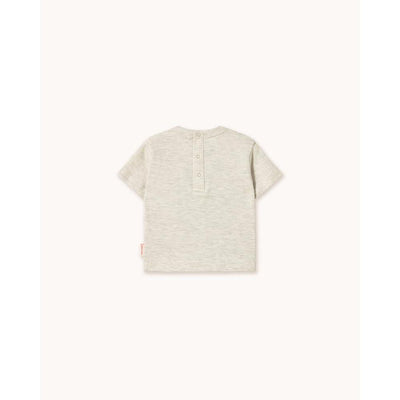 Tiny Cottons Baby Readers Graphic Tee Cream Heather - Studio Play
