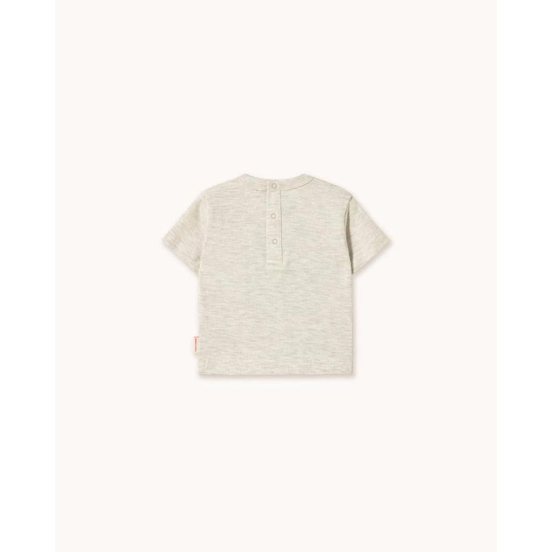 Tiny Cottons Baby Readers Graphic Tee Cream Heather - Studio Play