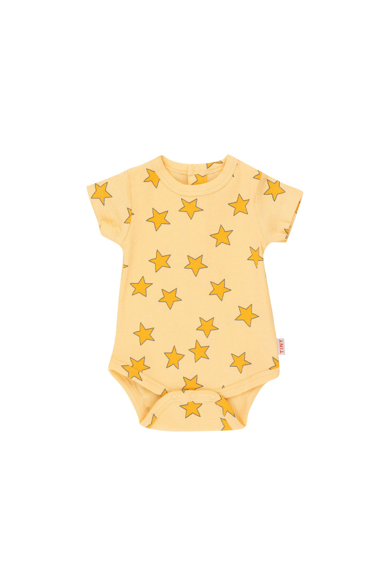 Tiny Cottons Baby Starflowers Body Mellow Yellow