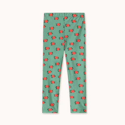 Tiny Cottons Camelias Shiny Pant Teal - Studio Play