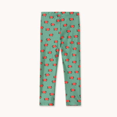 Tiny Cottons Camelias Shiny Pant Teal - Studio Play