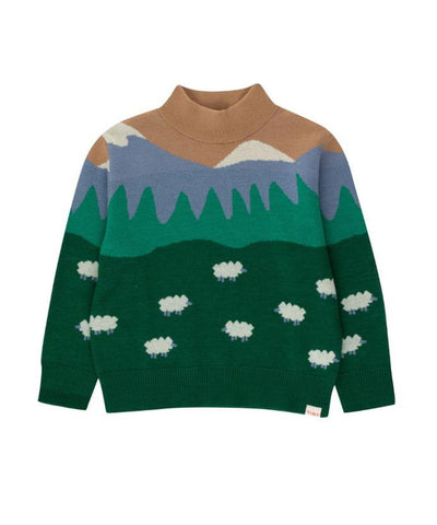 Tiny Cottons Chamonix Mockneck Sweater Multicolor