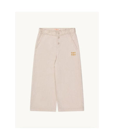 Tiny Cottons Corduroy Buttoned Pant Vanilla