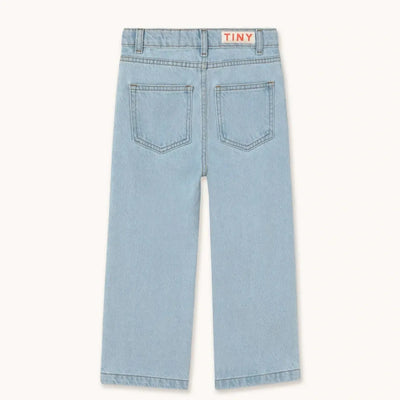Tiny Cottons Daisies Jeans Light Blue Denim