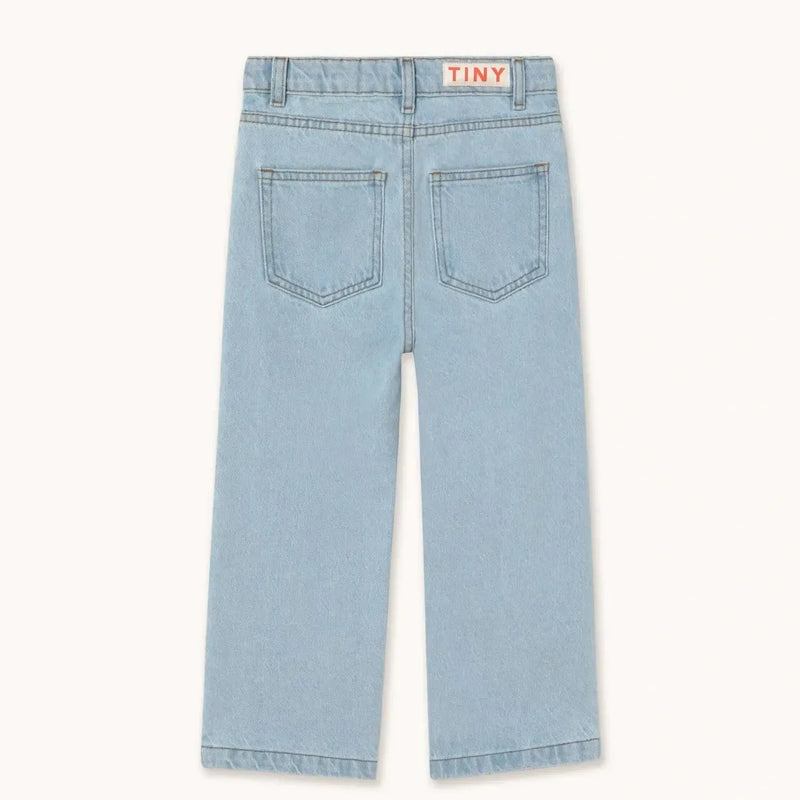 Tiny Cottons Daisies Jeans Light Blue Denim