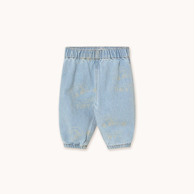 Tiny Cottons Dogs Baby Jeans Light Blue Denim - Studio Play