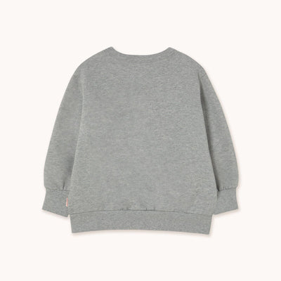 Tiny Cottons Flower Graphic Sweatshirt Grey Heather