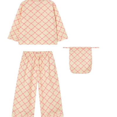 Tiny Cottons Flower Grid Set Mellow Yellow