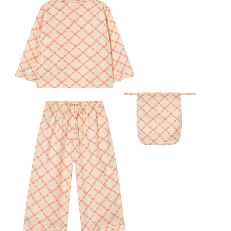 Tiny Cottons Flower Grid Set Mellow Yellow