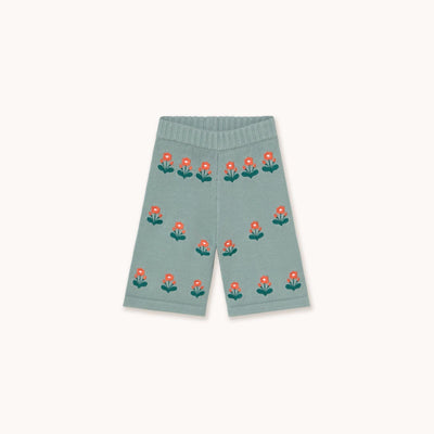 Tiny Cottons Flowers Baby Knitted Pant Sage - Studio Play