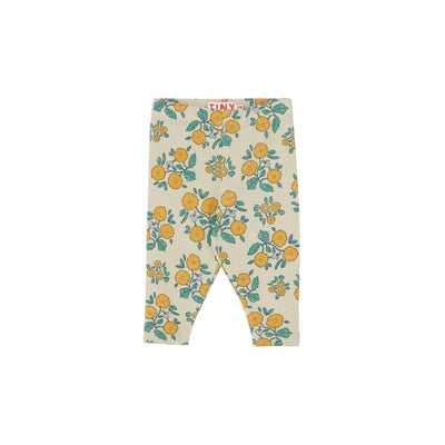 Tiny Cottons Flowers Baby Pant Dark Vanilla - Studio Play