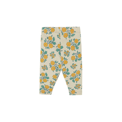 Tiny Cottons Flowers Baby Pant Dark Vanilla - Studio Play