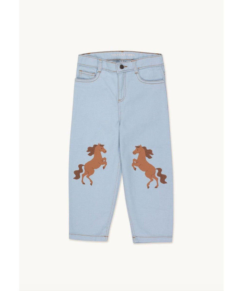 Tiny Cottons Horses Baggy Jeans blue grey