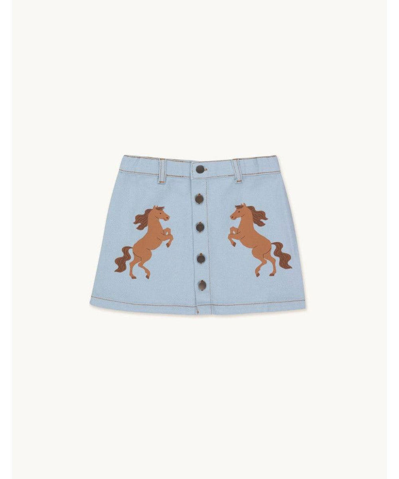 Tiny Cottons Horses Skirt blue-grey