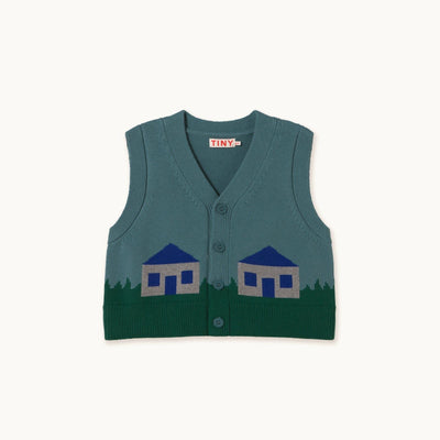 Tiny Cottons Houses Vest - Studio Play