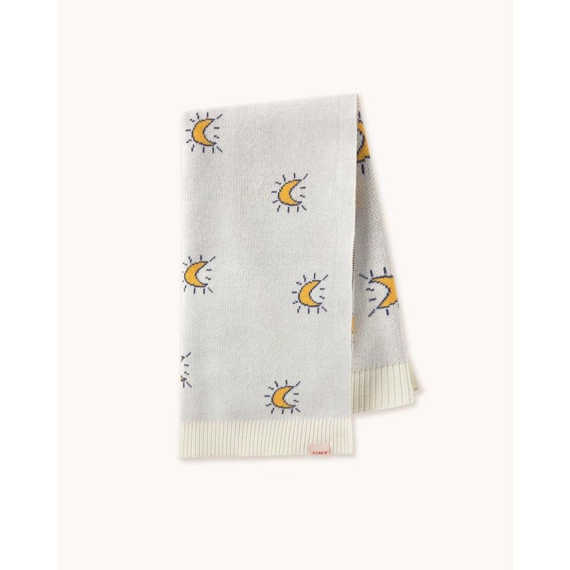 Tiny Cottons Midnight Sun Blanket Off - white - Studio Play