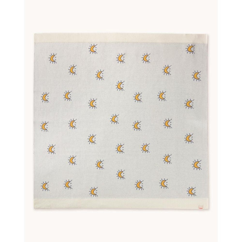 Tiny Cottons Midnight Sun Blanket Off - white - Studio Play