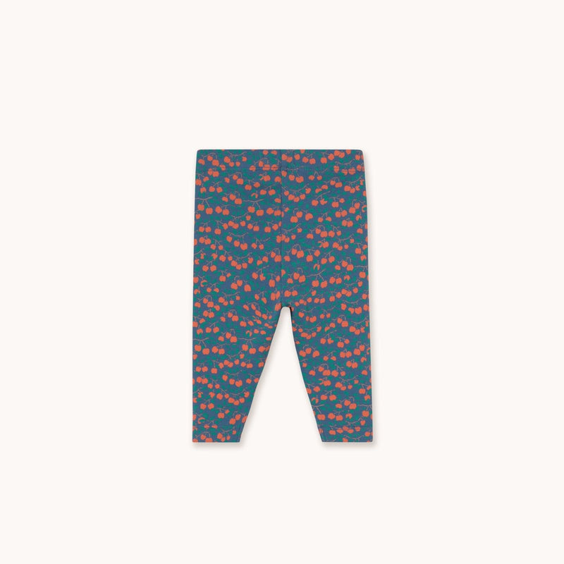 Tiny Cottons Mini Apples Rib Baby Pant Light Navy