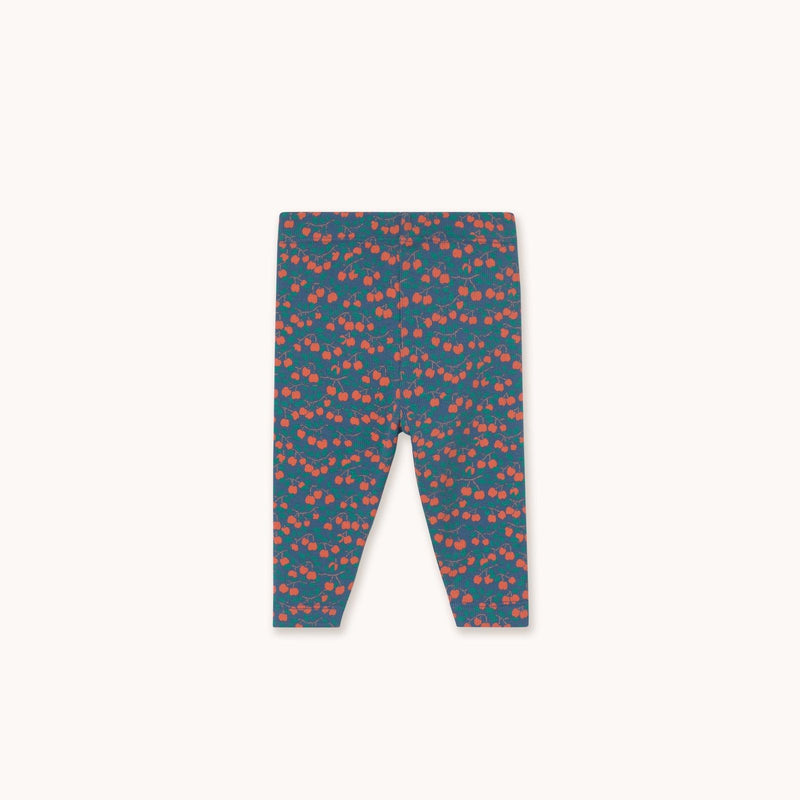 Tiny Cottons Mini Apples Rib Baby Pant Light Navy