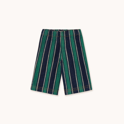 Tiny Cottons Retro Stripes Baby Jeans Emerald - Studio Play
