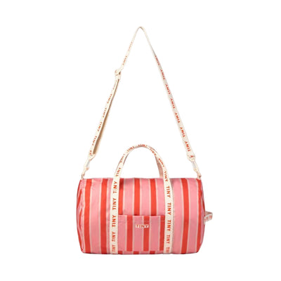 Tiny Cottons Stripes Duffle Bag Pink - Studio Play