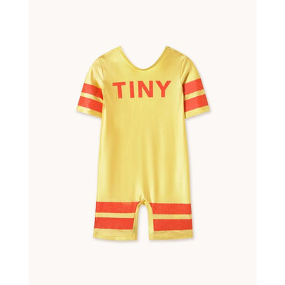 Tiny Cottons Stripes Jumpsuit Yellow Gold - Studio Play