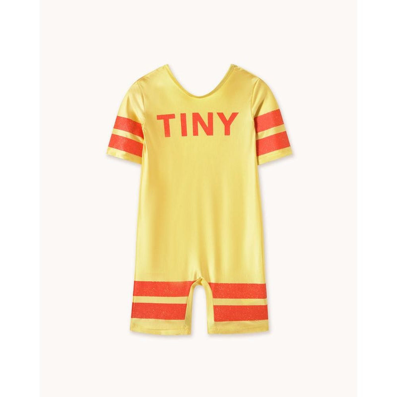Tiny Cottons Stripes Jumpsuit Yellow Gold - Studio Play