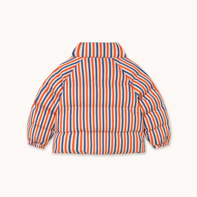 Tiny Cottons Stripes Short Padded Jacket