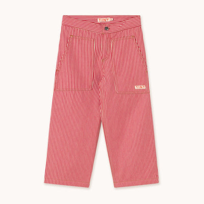 Tiny Cottons Stripes Straight Pant Summer Red - Studio Play