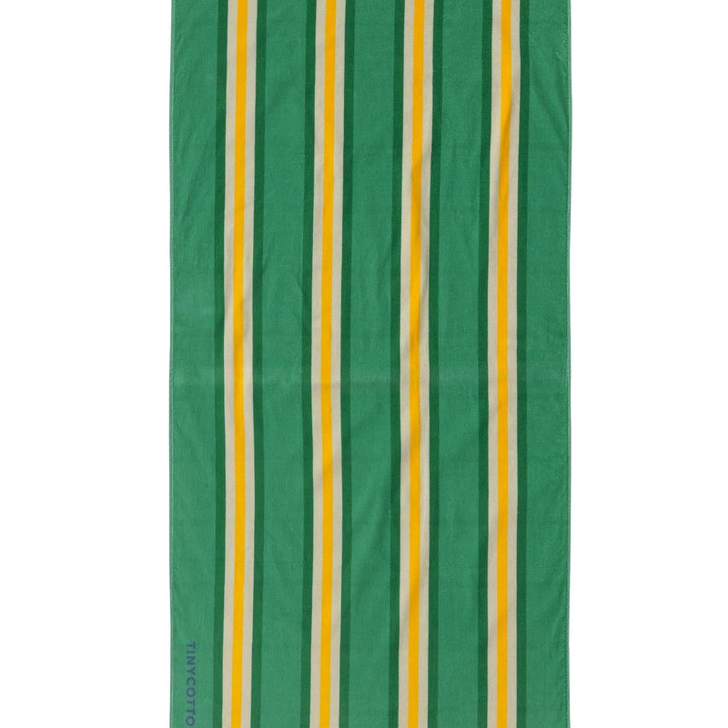 Tiny Cottons Stripes Towel 2 Emerald - Studio Play
