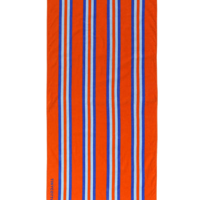 Tiny Cottons Stripes Towel Summer Red - Studio Play