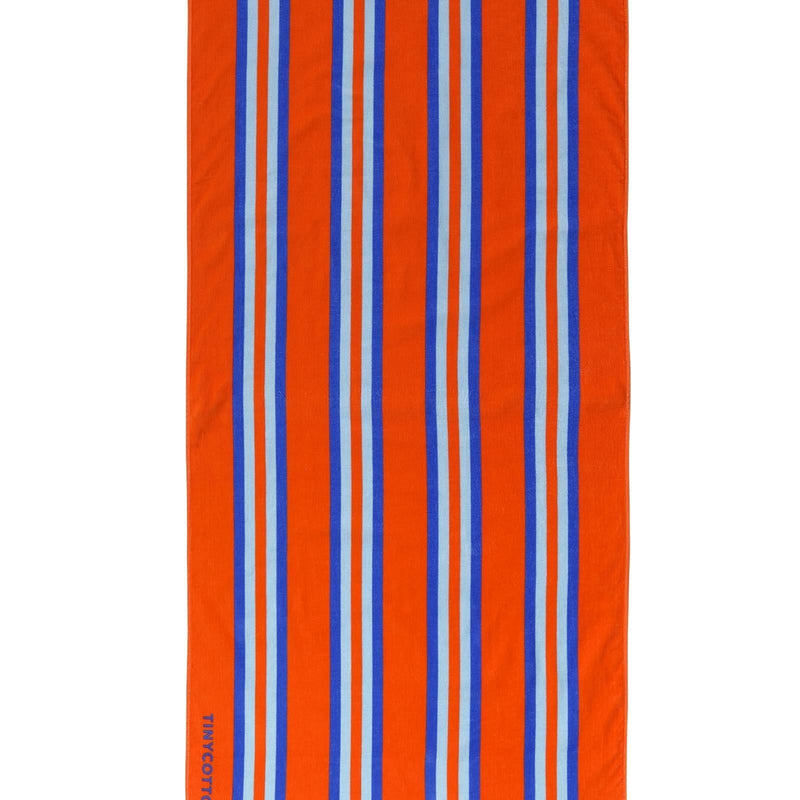 Tiny Cottons Stripes Towel Summer Red - Studio Play