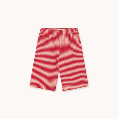 Tiny Cottons Stripes Woven Baby Pant Summer Red - Studio Play