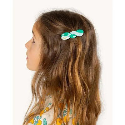 Tiny Cottons Tiny Big Hair Clip Pale Mint/Emerald