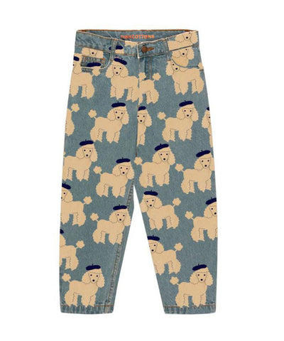 Tiny Cottons Tiny Poodle Baggy Jeans Blue Grey