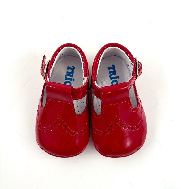 Tricati Baby Mary Jane Cherry Red - Studio Play