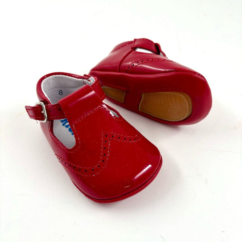 Tricati Baby Mary Jane Cherry Red - Studio Play
