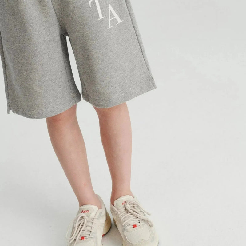 True Artist Shorts no01 Melange Gray - Studio Play