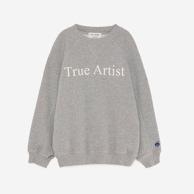 True Artist Sweatshirt n01 Melange Gray - Studio Play