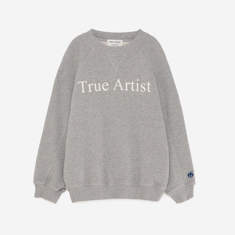 True Artist Sweatshirt n01 Melange Gray - Studio Play